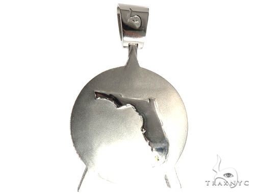 Pave Diamond Custom Made Gas Game Pendant 64003 - Image 2