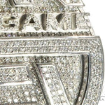 Pave Diamond Custom Made Gas Game Pendant 64003 - Image 5