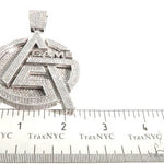 Pave Diamond Custom Made Gas Game Pendant 64003 - Image 9
