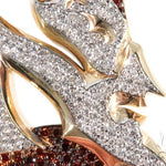 Pave Diamond Custom New Jersey Devil Pendant 64017 - Image 7