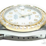 Pave Diamond Datejust Rolex Watch 41588 - Image 7
