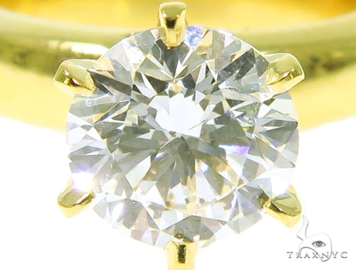 Pave Diamond Engagement Ring 48994 - Image 3