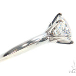 Pave Diamond Engagement Solitaire Ring 44597 - Image 4