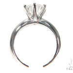 Pave Diamond Engagement Solitaire Ring 44597 - Image 6