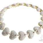 Pave Diamond Heart Bracelet 63931 - Image 1
