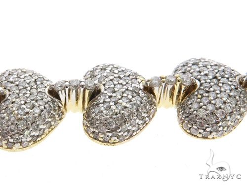 Pave Diamond Heart Bracelet 63931 - Image 3