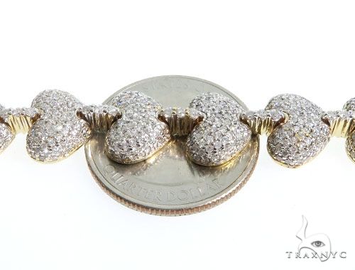 Pave Diamond Heart Bracelet 63931 - Image 4