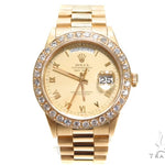 Pave Diamond Rolex Day Date Watch 41412 - Image 2