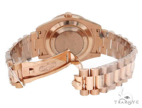 Pave Diamond Rolex Day Date II Watch 42349 - Image 10