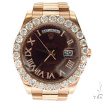 Pave Diamond Rolex Day Date II Watch 42349 - Image 2
