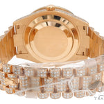 Pave Diamond Rolex Day Date Watch 42350 - Image 10