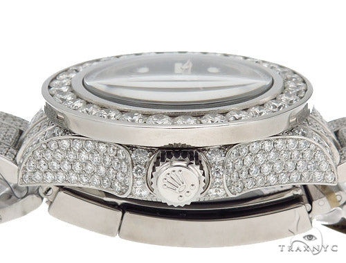 Pave Diamond Rolex Deepsea Watch 42352 - Image 7