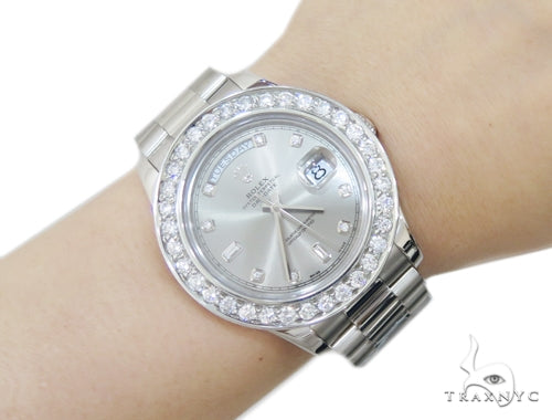 Pave Diamond Rolex Watch Collection 42342 - Image 11
