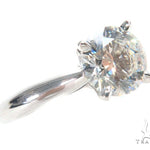 Pave Diamond Solitaire Engagement Ring 44605 - Image 1