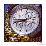 Pave Diamond Versace Watch M9A99D002 S497 37409 - Image 3