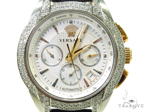 Pave Diamond Versace Watch M9A99D002 S497 37409 - Image 1