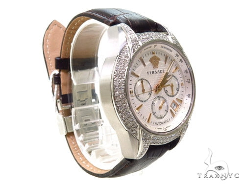 Pave Diamond Versace Watch M9A99D002 S497 37409 - Image 6