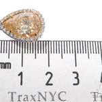 Pear Shape Fancy Yellow Diamond Necklace 64393 - Image 8