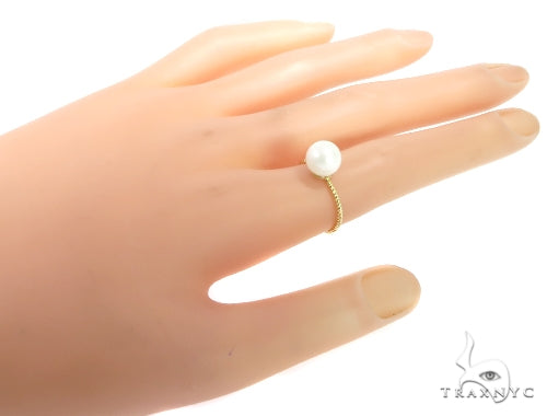 Pearl Gold Fashion Ring 45477 - Image 4