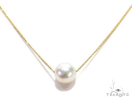Pearl Necklace and Earring Set 42636 - Image 2