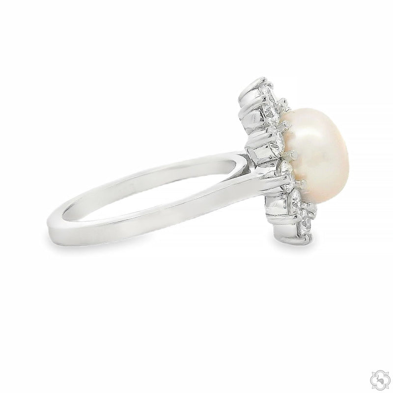 Pearl Radiance Ring .925 Silver 70860 - Image 3