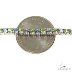 Peridot  Aquamarine Tennis Chain 67580 - Image 5