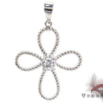 Petal Diamond Cross Crucifix 27110 - Image 1