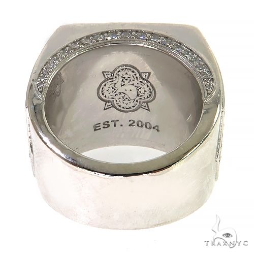 Phantom Black Star Sapphire Diamond Ring 69233 - Image 4