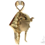 14K Pharaoh King Tut Pendant 63270 - Image 4