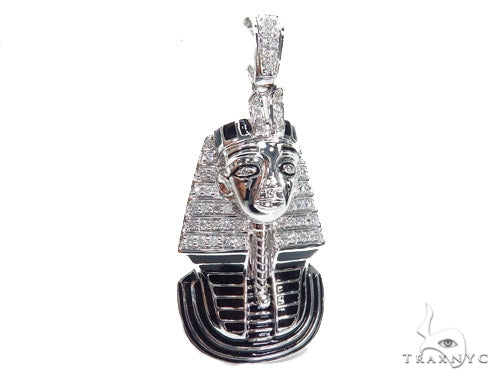 Pharaoh Prong Diamond Pendant 42605 - Image 2