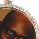 14K Gold Custom Photo Pendant 2 Inches 64171 - Image 2