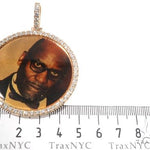 14K Gold Custom Photo Pendant 2 Inches 64171 - Image 6