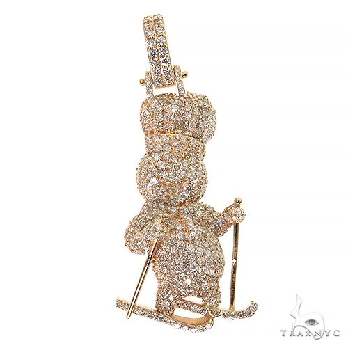 Pillsbury Dough Boy Skiing Diamond Pendant 68524 - Image 1