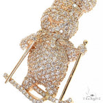 Pillsbury Dough Boy Skiing Diamond Pendant 68524 - Image 3