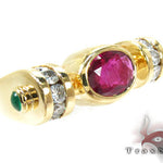 Pink Angel Wings Diamond Ring 26014 - Image 1