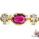 Pink Angel Wings Diamond Ring 26014 - Image 2