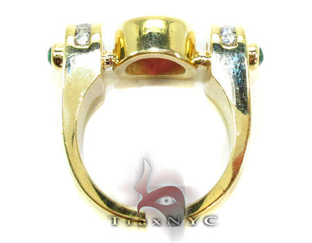 Pink Angel Wings Diamond Ring 26014 - Image 5