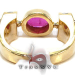 Pink Angel Wings Diamond Ring 26014 - Image 6