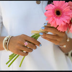 Pink CZ Diamond Ring 34568 - Image 11