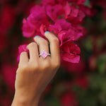Pink CZ Diamond Ring 34568 - Image 13