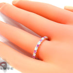 Pink Sapphire Diamond Ring 26861 - Image 6