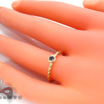 Dark Pink Sapphire Ring 26864 - Image 7