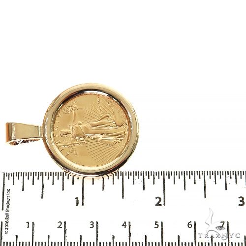 Plain Frame Half Oz Liberty Coin Pendant 68518 - Image 5
