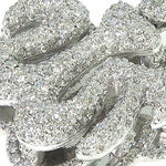 Platinum Diamond Allah Pendant 66167 - Image 4