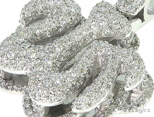 Platinum Diamond Allah Pendant 66167 - Image 4