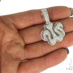 Platinum Diamond Allah Pendant 66167 - Image 5