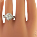 Platinum Prong Diamond Bridal Set 57224 - Image 13