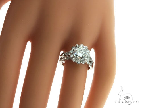 Platinum Prong Diamond Bridal Set 57224 - Image 14