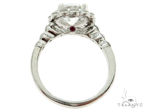 Platinum Prong Diamond Bridal Set 57224 - Image 7