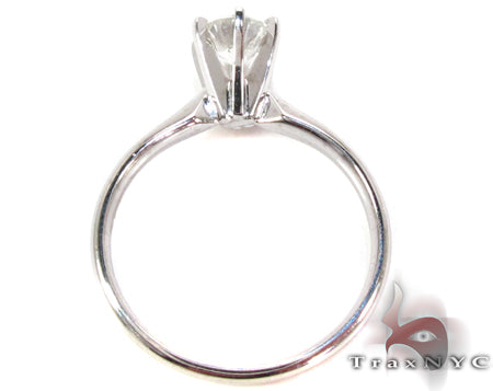 Platinum Solitaire Ring 2497 - Image 5